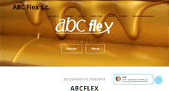 Desktop Screenshot of abcflex.eu